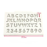 Molde Silicona Alfabeto Mini XS